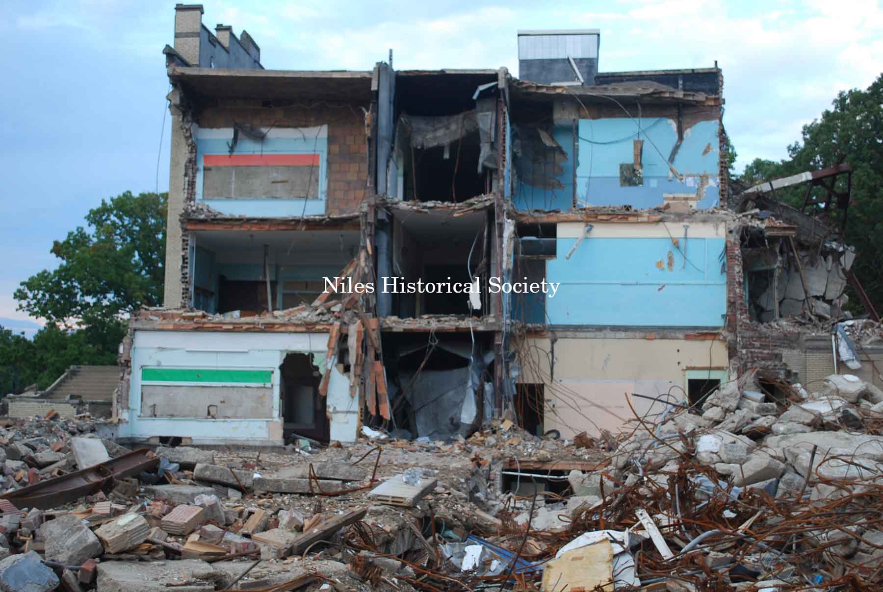 Washington Elementary School Demolition Niles Ohio